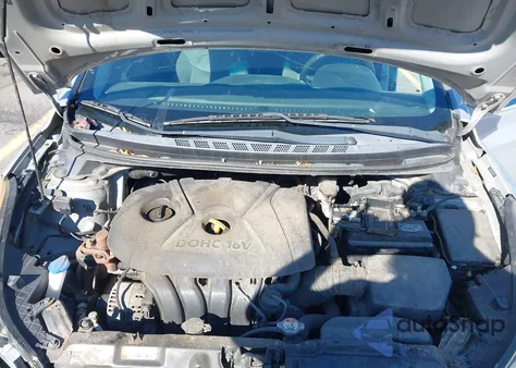 2013 Hyundai Elantra Gls из США, поврежденный, VIN 5NPDH4AE8DH323927